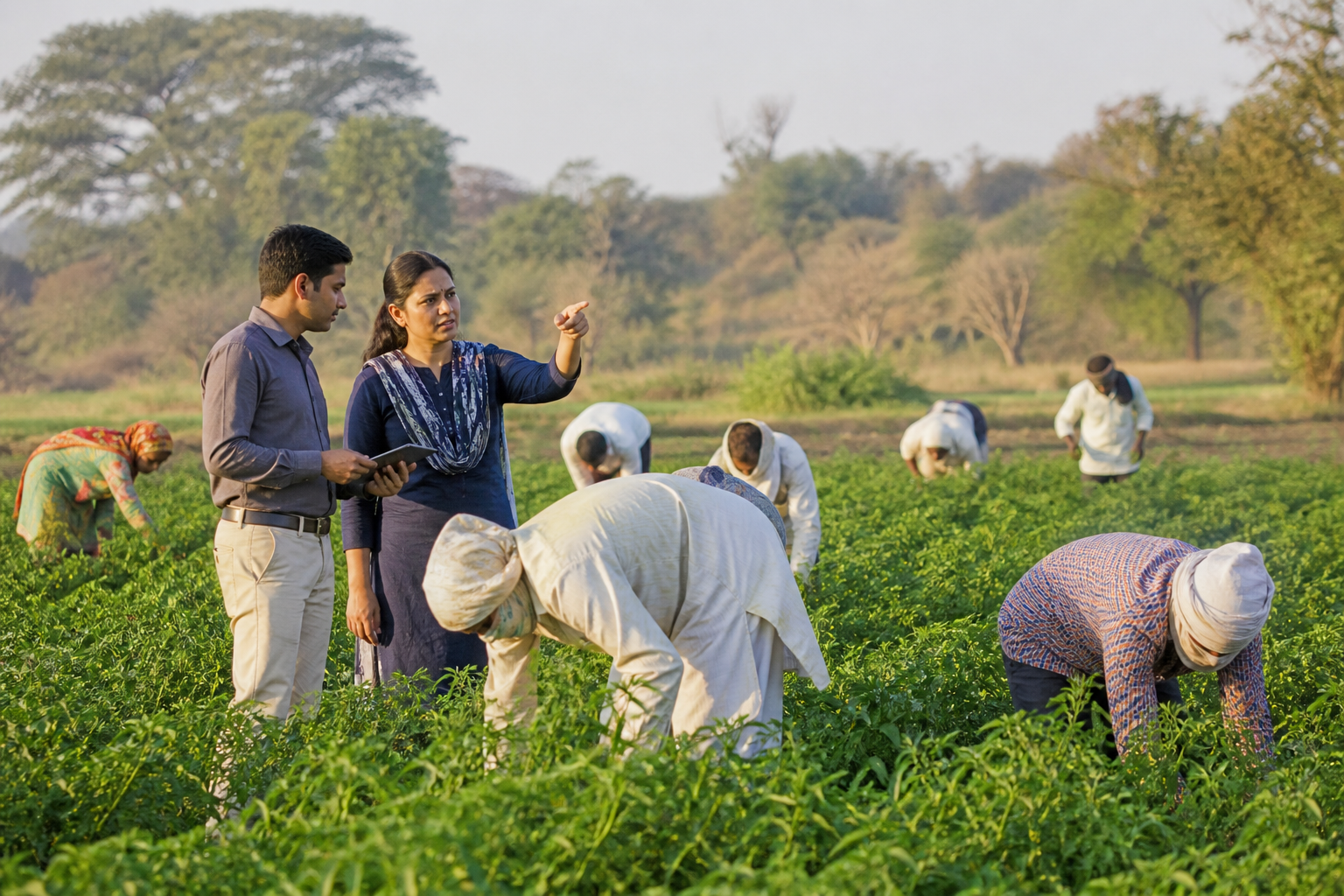 Distributed field workforce